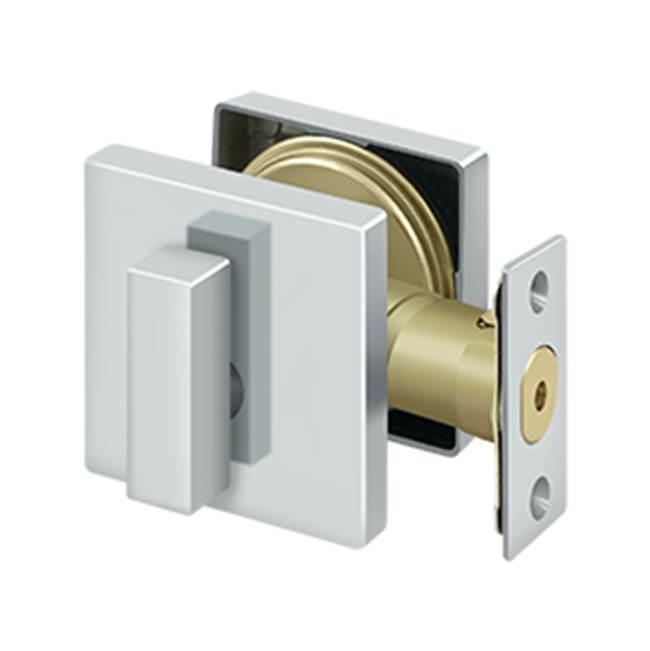 Deltana - Zinc Deadbolt Lock Grade 3 - Polished Chrome