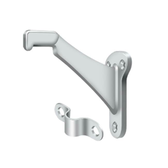 Deltana - Handrail Brackets, Zinc 3-1/4'' Projection - Polished Chrome