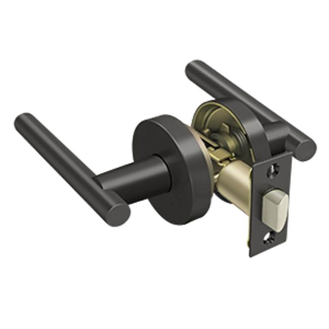 Deltana - Mandeville Lever Passage, Universal Handing - Oil-rubbed Bronze