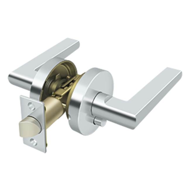 Deltana - Portmore Lever Privacy, Left Hand - Polished Chrome