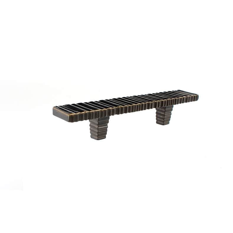 Du Verre - Forged 3 Flat Bar Pull 3 Inch (c-c) - Oil Rubbed Bronze - Oil Rubbed Bronze
