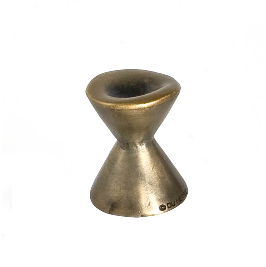 Du Verre - Forged 2 Large Round Knob 1 1/4 Inch - Antique Brass - Antique Brass