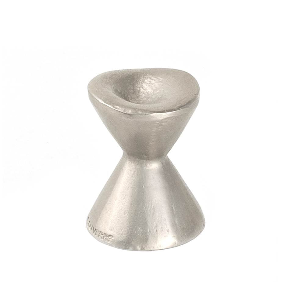 Du Verre - Forged 2 Large Round Knob 1 1/4 Inch - Satin Nickel - Satin Nickel