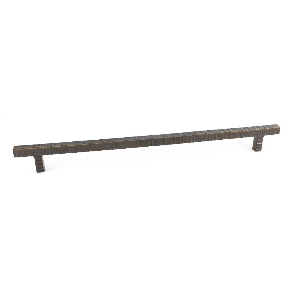 Du Verre - Forged 3 Square Bar Pull 14 1/2 Inch (c-c) - Oil Rubbed Bronze - Oil Rubbed Bronze