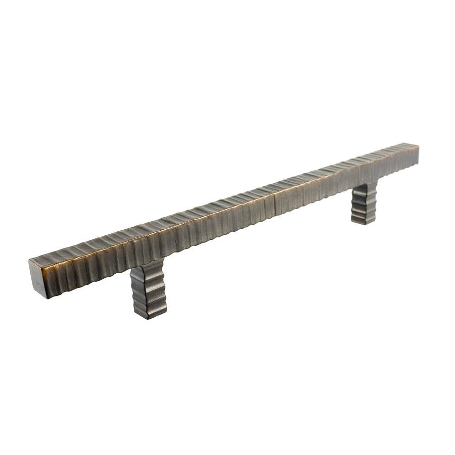 Du Verre - Forged 3 Square Bar Pull 6 3/4 Inch (c-c) - Oil Rubbed Bronze - Oil Rubbed Bronze