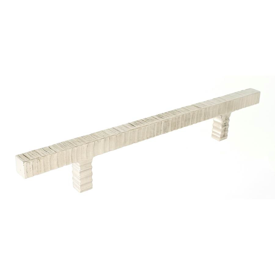 Du Verre - Forged 3 Square Bar Pull 6 3/4 Inch (c-c) - Satin Nickel - Satin Nickel