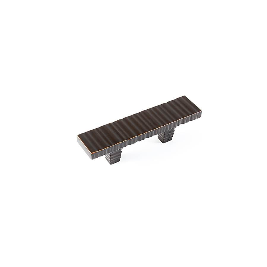 Du Verre - Forged 3 Flat Bar Pull 2 Inch (c-c) - Oil Rubbed Bronze - Oil Rubbed Bronze