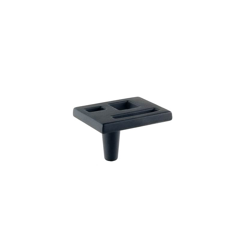 Du Verre - Marcel Knob 1 1/2 Inch - Black Matte - Black Matte