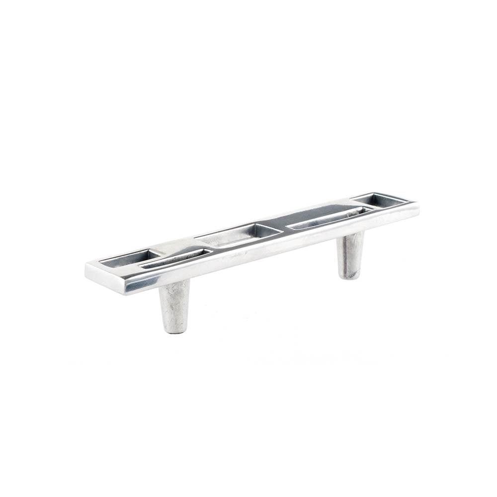 Du Verre - Marcel Small Pull 3 Inch (c-c) - Polished Aluminum - Polished Aluminum
