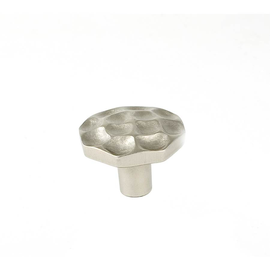 Du Verre - Pomegranate Round Knob 1 1/4 Inch - Satin Nickel - Satin Nickel
