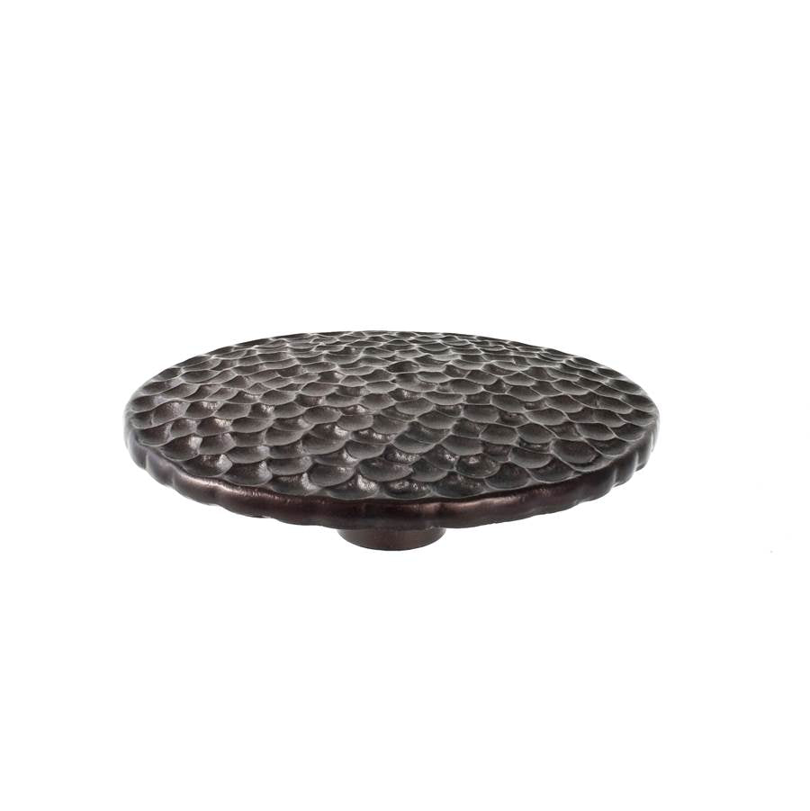 Du Verre - Pomegranate Round Knob 4 3/8 Inch - Oil Rubbed Bronze - Oil Rubbed Bronze