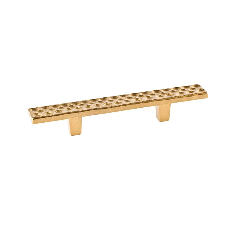 Du Verre - Pomegranate Pull 3 Inch (c-c) - Satin Brass - Satin Brass