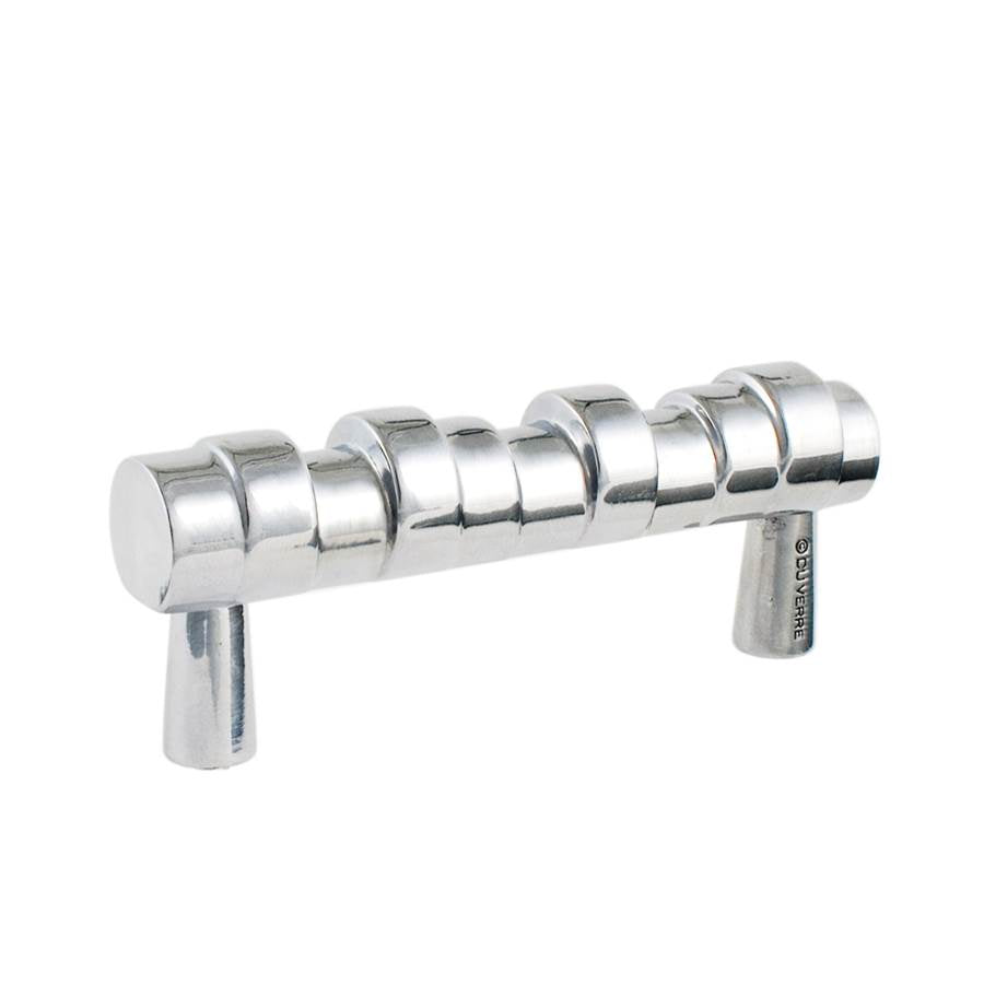 Du Verre - Primitive Pull 3 Inch (c-c) - Polished Aluminum - Polished Aluminum
