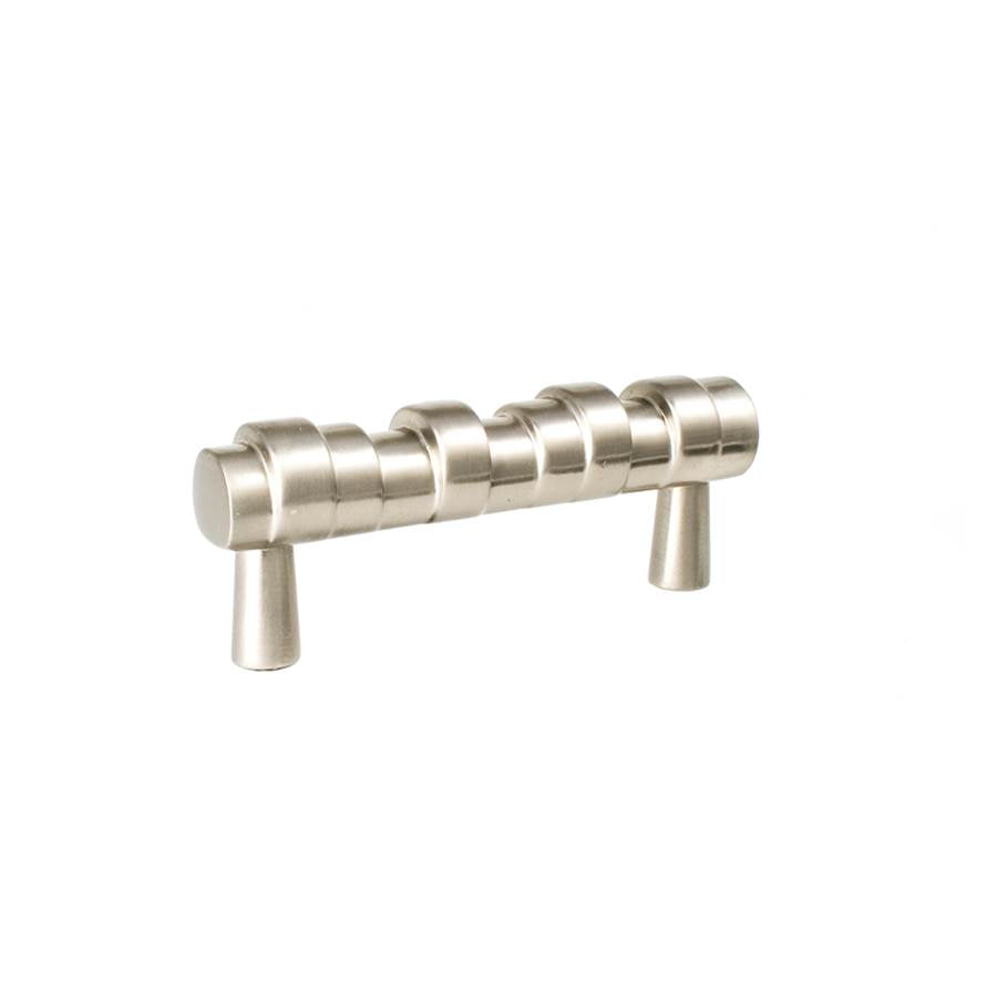 Du Verre - Primitive Pull 3 Inch (c-c) - Satin Nickel - Satin Nickel