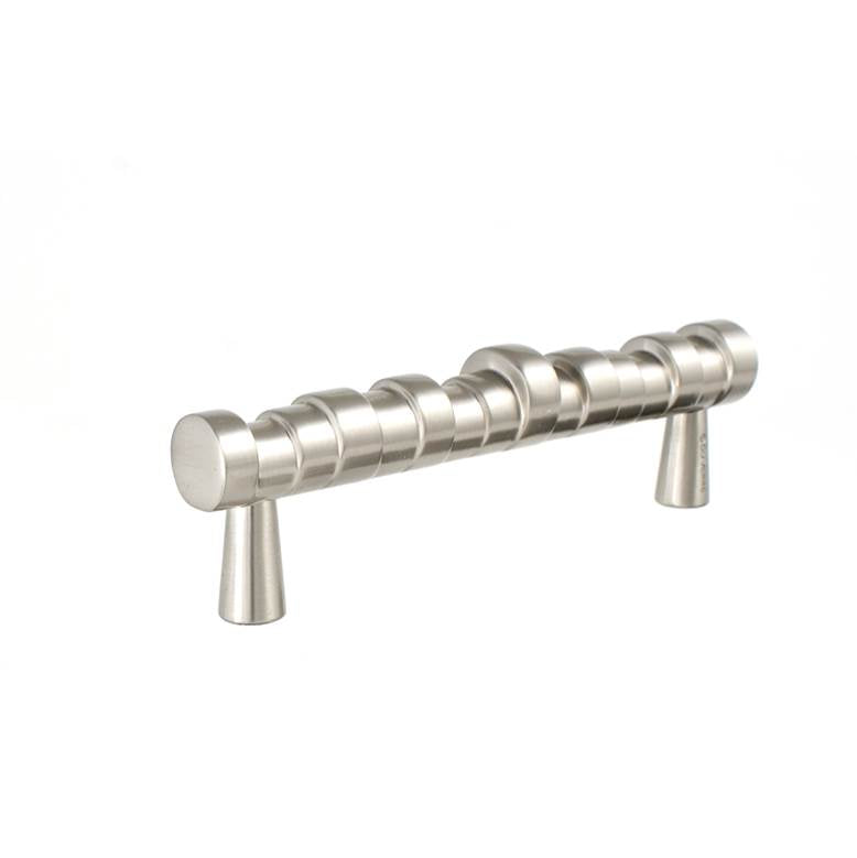Du Verre - Primitive Pull 4 5/8 Inch (c-c) - Satin Nickel - Satin Nickel