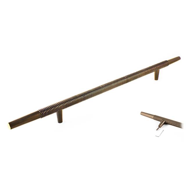 Du Verre - Stacked Pull, Pair 18 Inch (c-c) - Oil Rubbed Bronze - Oil Rubbed Bronze