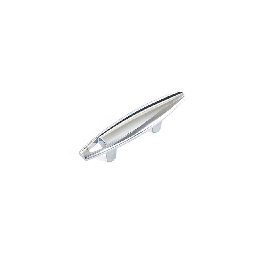 Du Verre - Tribal Pull 1 7/8 Inch (c-c) - Polished Chrome - Polished Chrome