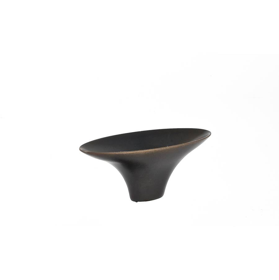 Du Verre - Lotus Knob 3 1/2 Inch - Oil Rubbed Bronze - Oil Rubbed Bronze