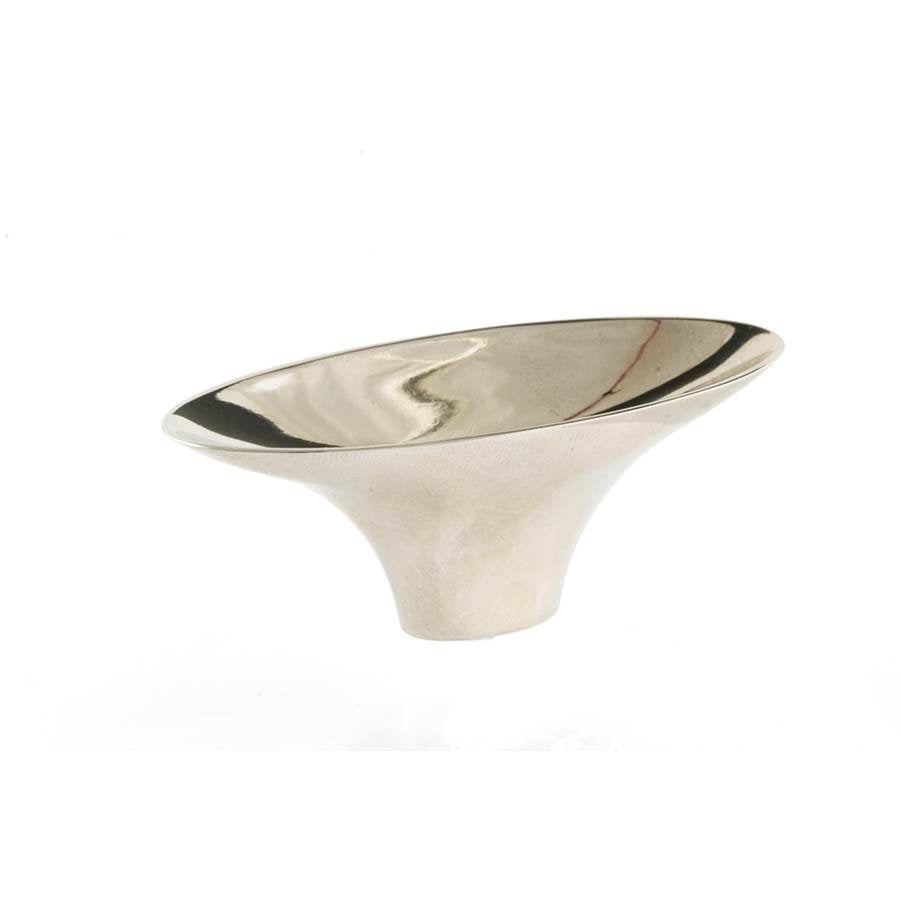 Du Verre - Lotus Knob 3 1/2 Inch - Polished Nickel - Polished Nickel