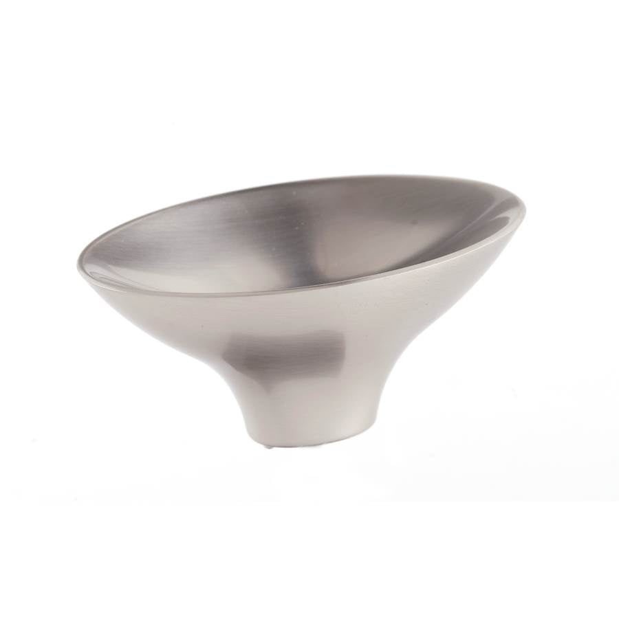 Du Verre - Lotus Knob 2 3/8 Inch - Satin Nickel - Satin Nickel