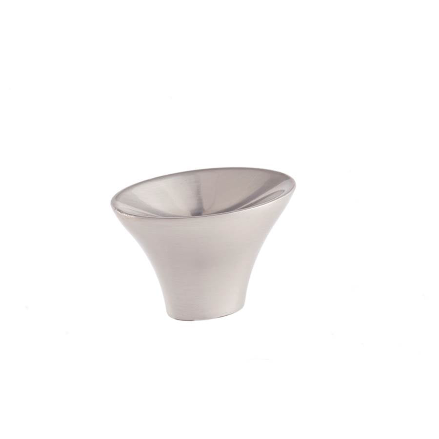 Du Verre - Lotus Knob 1 3/8 Inch - Satin Nickel - Satin Nickel