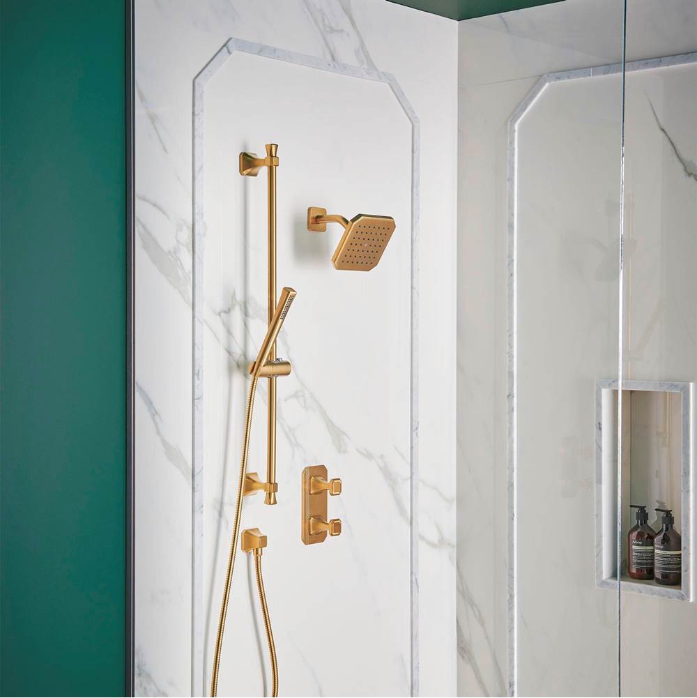 Belshire 2-Handle Thermostatic Valve Trim Only with Cushion Handles