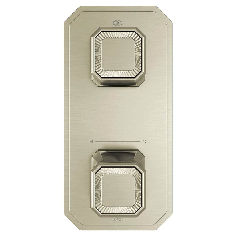 Belshire 2-Handle Thermostatic Valve Trim Only with Cushion Handles