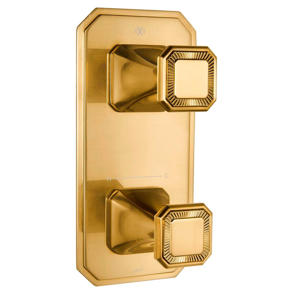 Belshire 2-Handle Thermostatic Valve Trim Only with Cushion Handles