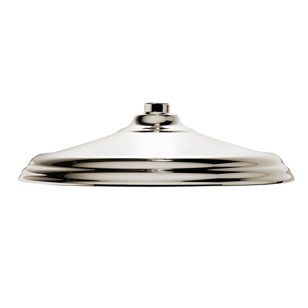 Traditional Single Function 10 in. Round Rain Can Showerhead