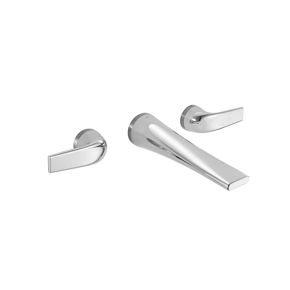 DXV Modulus 2-Handle Wall Mount Widespread Bathroom Faucet with Lever Handles