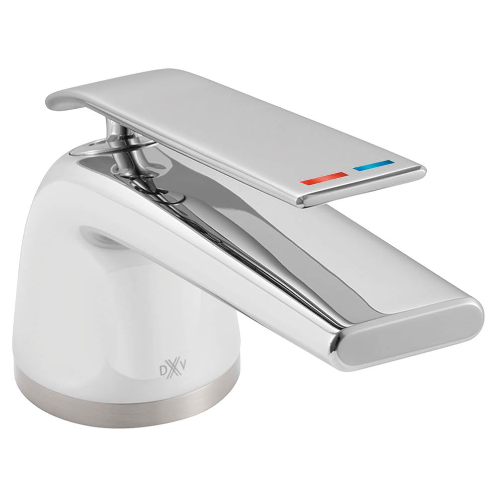 DXV - DXV Modulus Single Handle Bathroom Faucet with Indicator Markings and Lever Handle - Polished Chrome