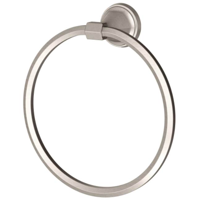 DXV - Fitzgerald Towel Ring - Platinum Nickel