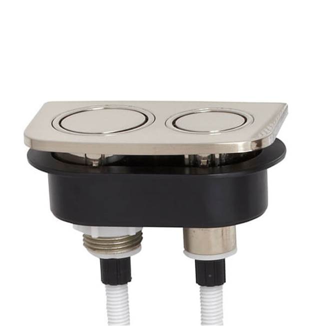 DXV - Dual Flush Push Button - Matte Black