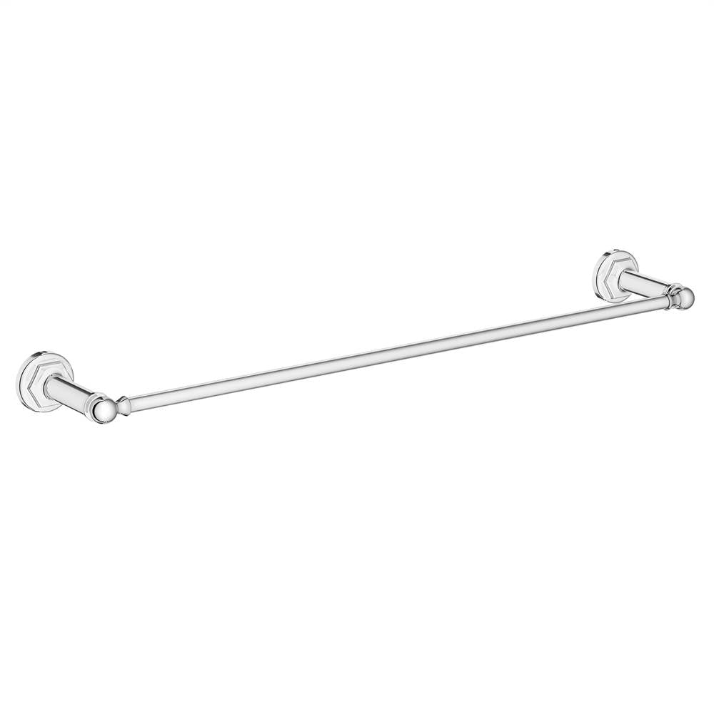 DXV - Oak Hill 24 in. Towel Rack - Polished Chrome