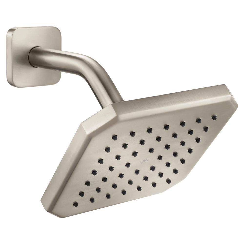 DXV - Belshire Single Function 6 in. Square Showerhead - Brushed Nickel