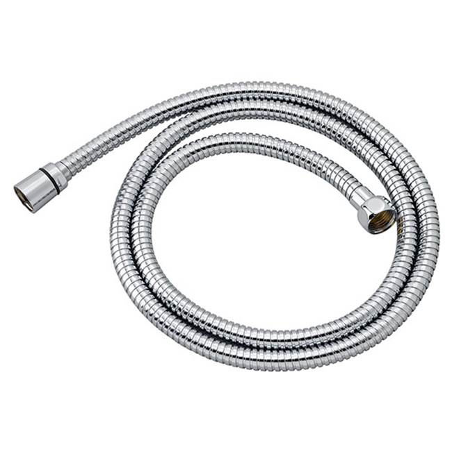 DXV - Decorative Metal Hand Shower Hose - Polished Chrome - Polished Chrome