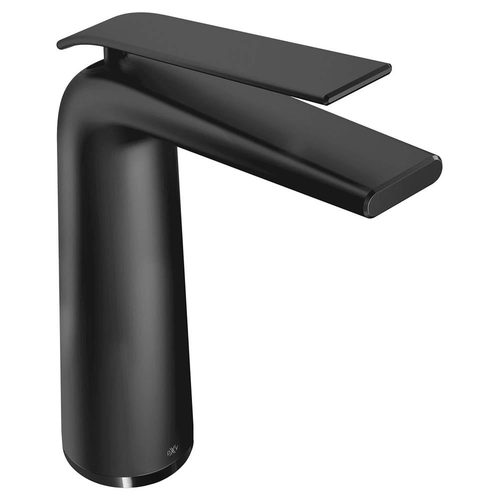 DXV - DXV Modulus Single Handle Vessel Bathroom Faucet with Lever Handle - Matte Black