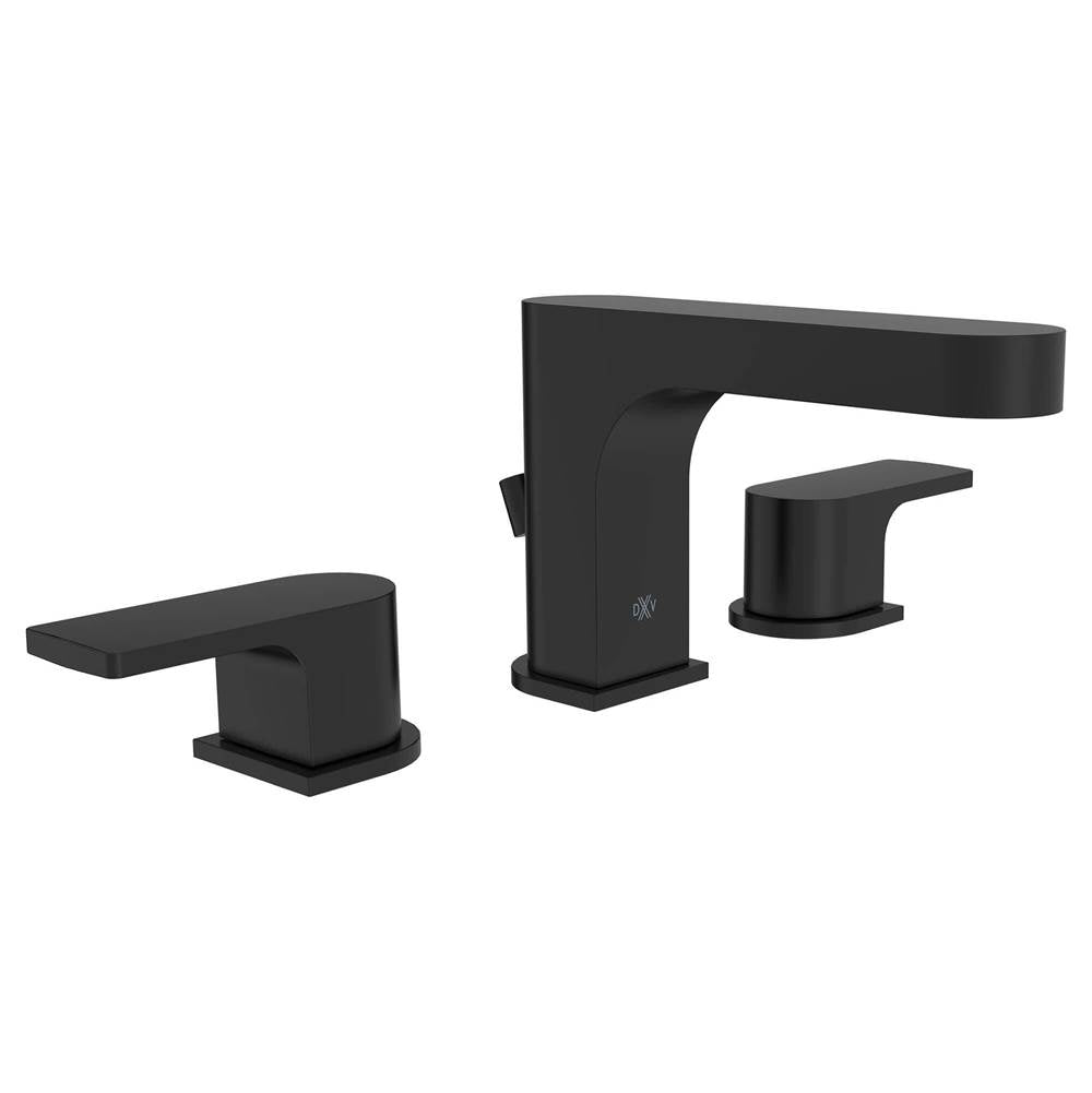 DXV - Equility 2-Handle Widespread Bathroom Faucet with Lever Handles - Matte Black