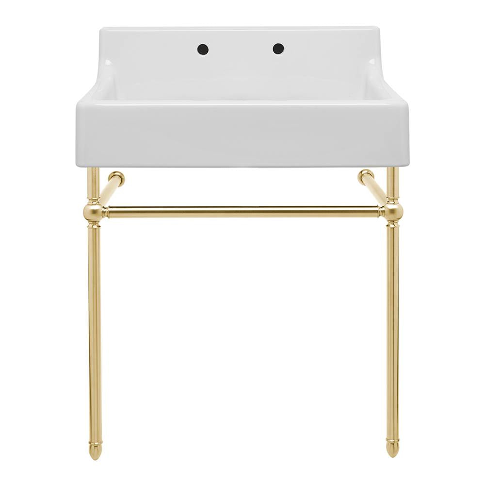 DXV - Oak Hill 30 in. Console Legs - Satin Brass
