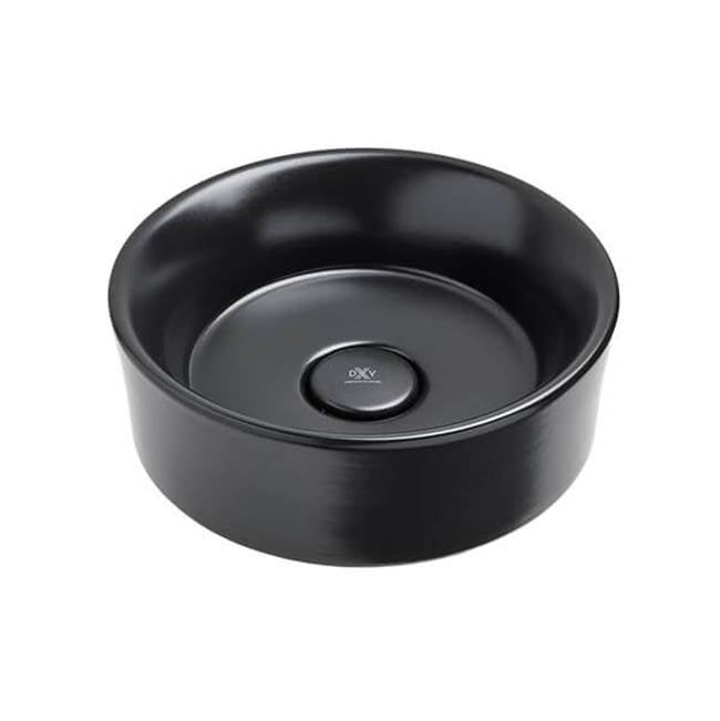 DXV - POP Round Vessel Sink - Black