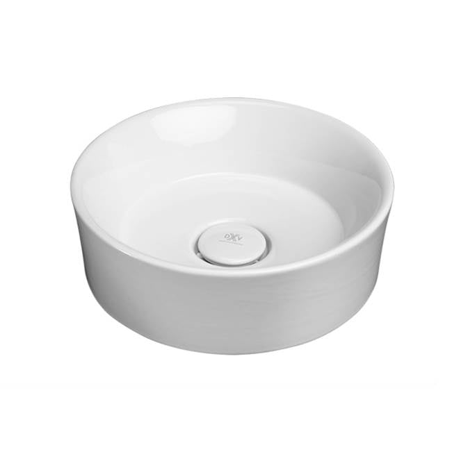 DXV - POP Round Vessel Sink - Chenille Gray