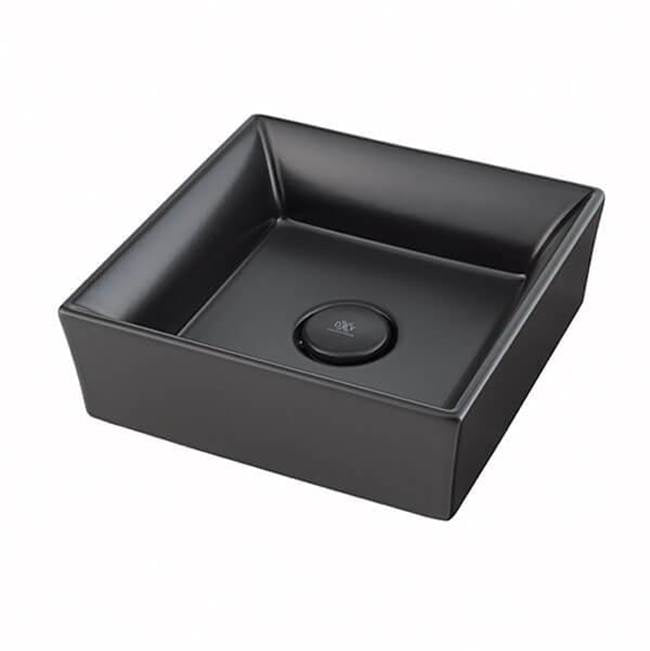 DXV - POP Square Vessel Sink - Black