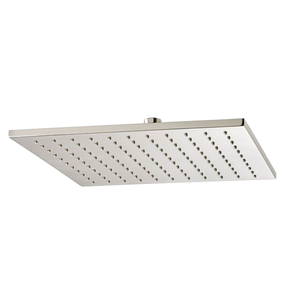 DXV - Slim Square Single Function 12 in. Showerhead - Brushed Nickel