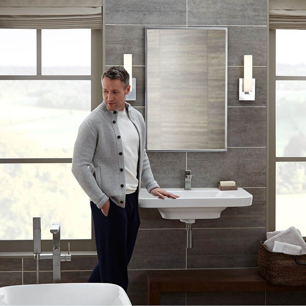 Equility Single Handle Bathroom Faucet with Lever Handle