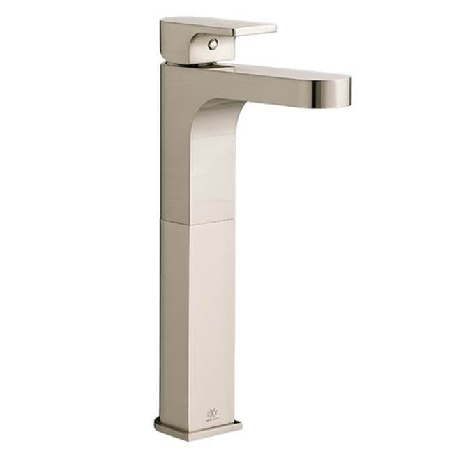 DXV - Equility Single Handle Vessel Bathroom Faucet with Lever Handle - Brushed Nickel