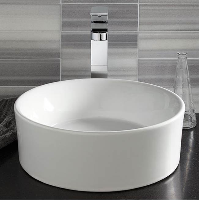 DXV - Equility Single Handle Vessel Bathroom Faucet with Lever Handle - Polished Chrome