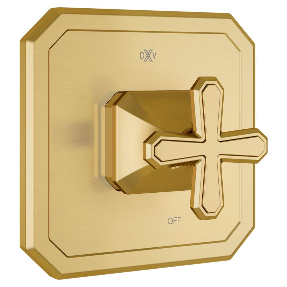 Belshire Single Handle Pressure Balance Valve Trim Only with Cross Handle