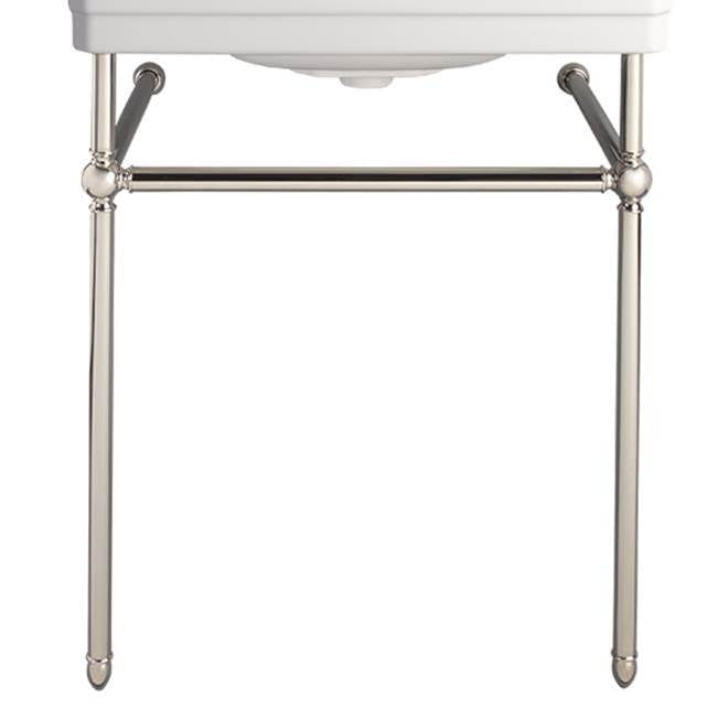 DXV - Fitzgerald 28 in. Console Legs - Polished Nickel