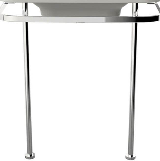 DXV - Equility 33 in. Console Legs - Polished Chrome