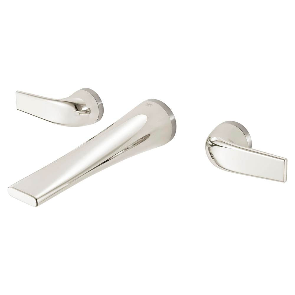 DXV Modulus 2-Handle Wall Mount Widespread Bathroom Faucet with Lever Handles